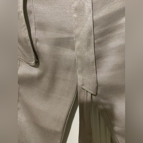 Current Air anthropologie Silver / cream Lining Pants size small - Picture 3 of 16